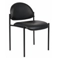 thumbnail image 2 of Boss Office Products Dimond Caressoft Stacking Chair in Black (B9505-CS), 2 of 4