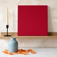 thumbnail image 3 of Solid Color Canvas Wall Art for Living Room Bedroom Bathroom, Red Canvas Art Wall Decor, Artwork for Walls Home Office Decor, 8"x8", 3 of 9