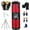 Red, variant on Punching Bag For Adults Unfilled Heavy Punching Bag, Boxing Bag Set With Punching Gloves, Wraps, Chain, Ceiling Hook For MMA Kickboxing Boxing Karate Muay Thai Taekwondo