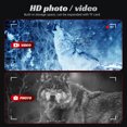 thumbnail image 2 of BEBANG 10X Night Vision Monocular, 1080P Monocular por Infrarrojos con Pantalla HD de 2", Batería Recargable de 2200 Mah, 32 GB, 2 of 8
