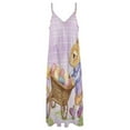 thumbnail image 4 of Easter Bunnies Rabbits Design Sleeveless Dress Woman Fashion Long Dresses Women's Summer Suit Dress 2025, 4 of 7
