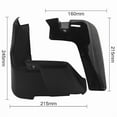 thumbnail image 2 of Mudguards for Subaru XV 2018-2021 Mudguards Accessories, 2 of 2