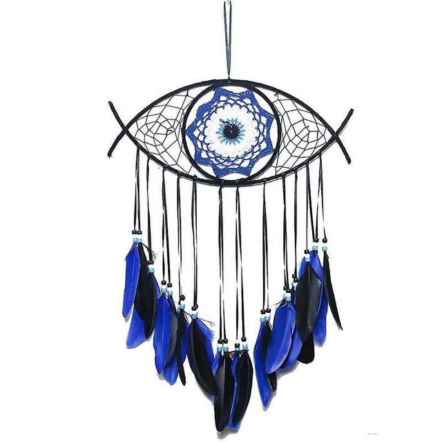 Amuleto de ojos azules turcos protección de pared colgante colgante de la suerte Wi