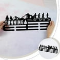thumbnail image 4 of 1Set Running Medal Hanger Holder Display Forest Running Sports Medals Display Rack for 60+ Medals Wall Mount Iron Ribbon Hook Hanger Mountain Trees Decor Gifts for Runner, 4 of 9