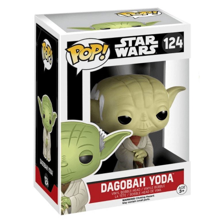 Funko Pop! Star Wars: Dagobah Yoda #124 + Protector - Walmart.com