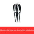 thumbnail image 4 of Car Gear Shift Knob Cover Interior Accessories Decoration Sticker Trim For Mazda 3 CX-30 2022 2021 2020, For Mazda 3 Axela 2022 2021 2020-black, 4 of 5