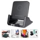 thumbnail image 2 of El cargador de teléfono inalámbrico 1PC cargue rápidamente el cargador de teléfono inalámbrico QI (Negro), 2 of 6