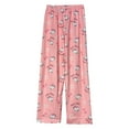 thumbnail image 2 of Hello Kitty Pj Pants Women Flannel Pajamas Women Anime Hello Cat Flannel Sleep Pants Cartoon Pajamas Pants for Women Print Flannel Pajamas Pants Cute Fuzzy Pajamas Pants, 2 of 6