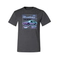 thumbnail image 2 of Ford Mustang GT The Boss Retro Neon Vintage | Mens Cars and Trucks Graphic T-Shirt, Heather Black, X-Large, 2 of 4