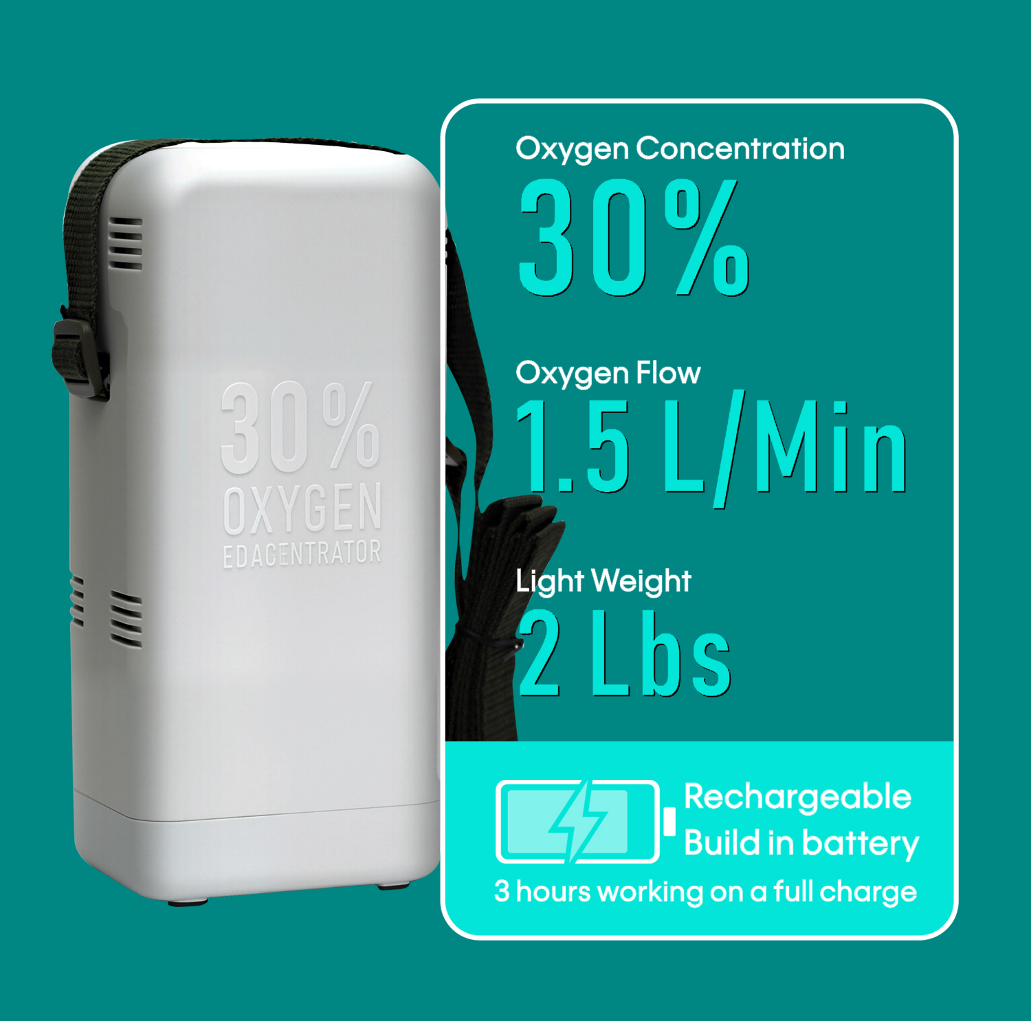 Oxygen Generator (ROG),Portable Oxygen  Tube Concentrator Machine