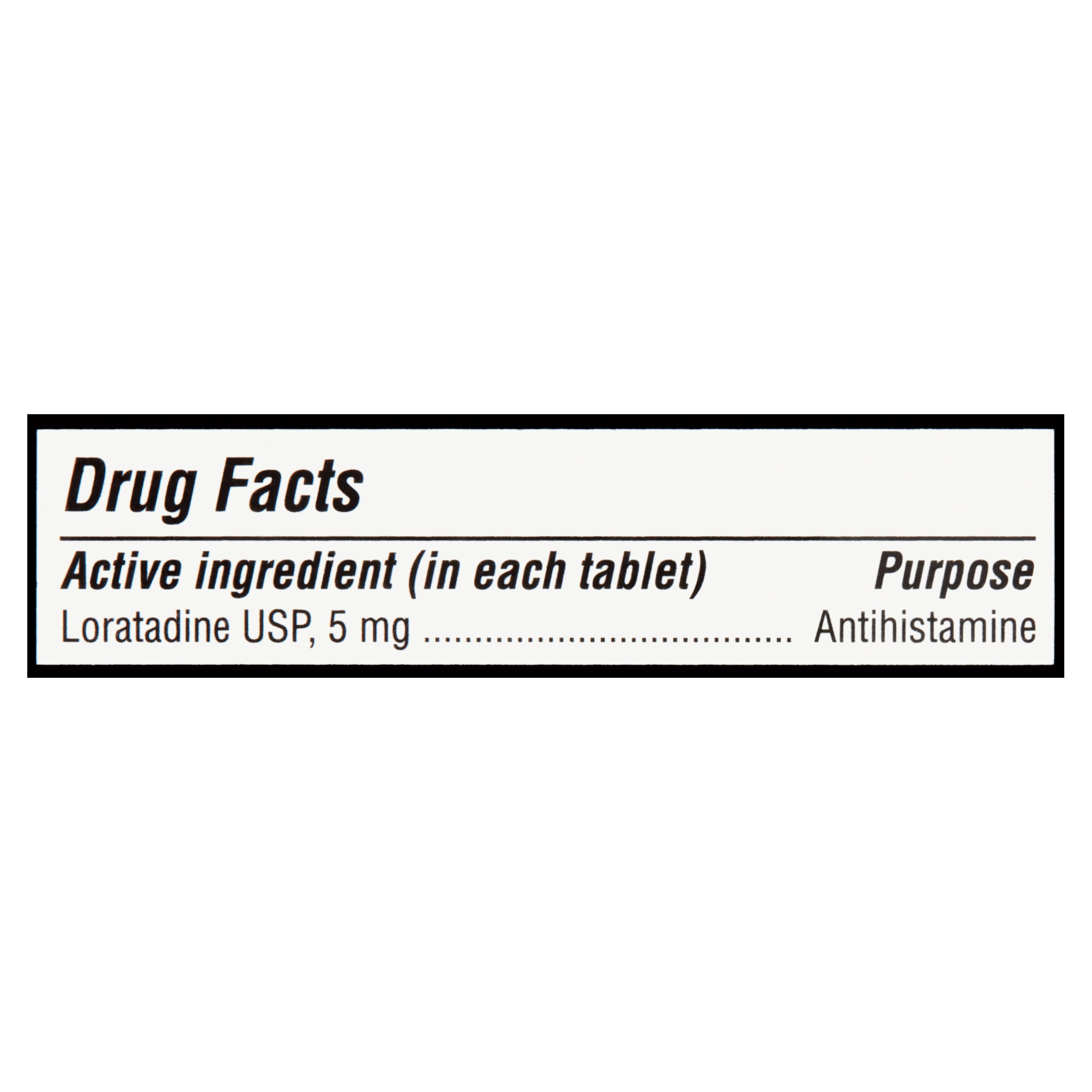 Equate Children's Loradatine Chewable Tablets 5mg, Grape, 30 Ct