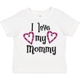thumbnail image 3 of Inktastic I Love My Mommy Hearts Boys or Girls Toddler T-Shirt, 3 of 5