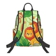 thumbnail image 2 of Balery African Animals in the Jungle Lightweight Backpack for Men and Women - Durable and Water-Resistant, Ideal for School, Work, Travel, and Everyday Use, 2 of 9