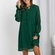 thumbnail image 5 of Vestidos lisos de playa de manga larga informales de moda de verano para mujer Fridja  yut3747, 5 of 9
