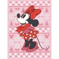 thumbnail image 2 of Girl's Mickey & Friends Minnie Winter Sweater  Graphic Tee Light Pink Medium, 2 of 4