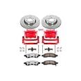 thumbnail image 2 of PowerStop Front Z36 Truck & Tow Brake Pad and Rotor Kit with Red Powder Coated Calipers Fits: BUICK CHEVROLET GMC SAAB Select Models KC2059-36, 2 of 4
