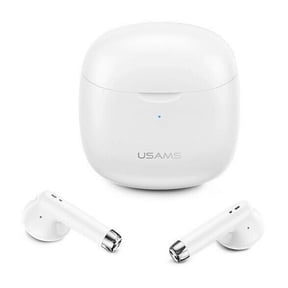 Wireless Earbuds Headphones for Samsung Galaxy A30 Bluetooth 5.3 in-Ear Earphones Headset with Mic and Touch Control TWS Earbuds with Charging Case - White