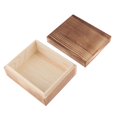 thumbnail image 3 of kusrkot Wooden Box Wooden Box Jewelry Box Storage Box Small Parts Magazine with - L L Brown, 3 of 7