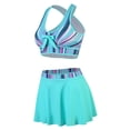 thumbnail image 2 of Women'S Bikini Swimsuits Sets High Waisted Women Swimsuit(Blue-M), 2 of 7