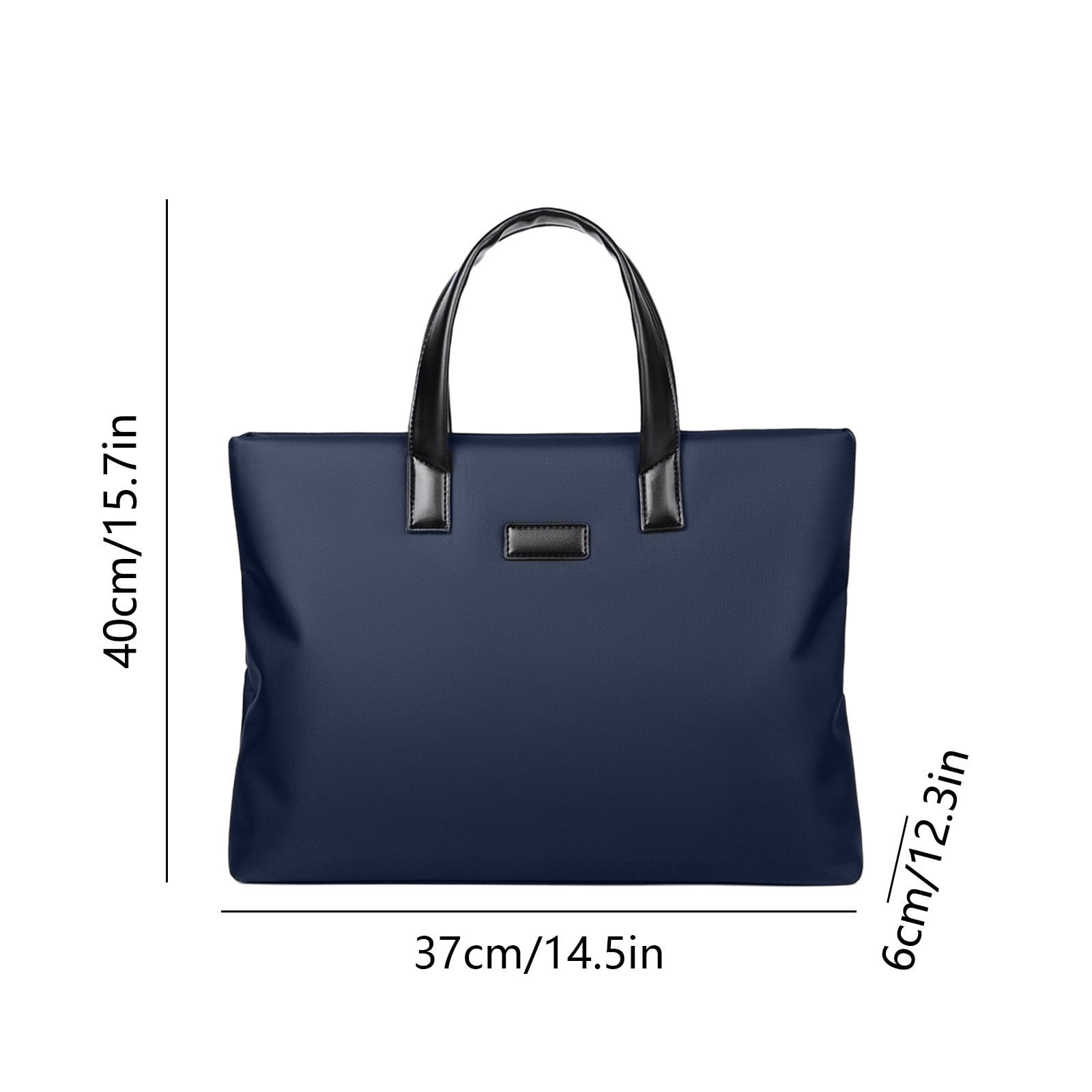 Father's Day Bag Portable Large-Capacity Cloth Briefcase for Documents Business Meeting and Training 14.57 x 11.02 x 2.36 in