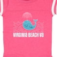 thumbnail image 4 of Inktastic Virginia Beach Va Cute Vacation Boys or Girls Baby Bodysuit, 4 of 5