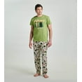 thumbnail image 3 of Little Blue House Men's Jersey Pajama Pants, May The Forest Be With You, Small, 3 of 7