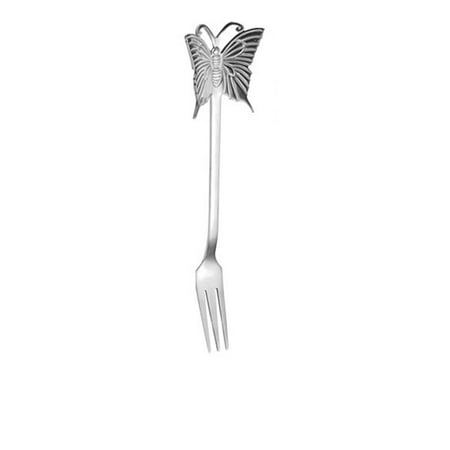 

Stainless Steel Coffee Spoons Butterfly Hanging Cup Spoon Coffee Spoon Dessert Spoon Fruit Fork Teaspoons Kitchen Dining Bar