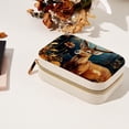 thumbnail image 7 of Deer Velvet Portable Decorative Box with Removable Compartment - Storage Box, Display Case, and Earring Holder - Ideal Gift, 7 of 7