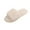 Beige, variant on Xfvqtps Fuzzy Slippers for Women House Bedroom Shoes Pearl Open Toe Slide Comfy Fall Winte Slipper Gray