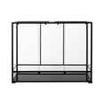 thumbnail image 2 of GUZZLO 135 Gallon Reptile Full Tempred Glass Terrarium, Black, 2 of 7