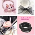 thumbnail image 2 of Minnieouse 10 piezas de bandas para el cabello, diadema elástica, tocado sólido ajustable, soporte grueso, accesorios de estilismo sin costuras Accesorio para el cabello Negro, 2 of 6