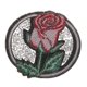 thumbnail image 4 of 5 Piezas de Parches de de Imitación con de Rosas, Hierro en La Aplicación, 4 of 8
