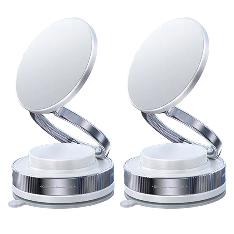 MirrorPlay - Support Téléphone Magnétique Avec Ventouse - Compatible MagSafe, Pour Voiture, Sport, Yoga, Selfies
