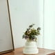 thumbnail image 4 of Jarrón de imitación de plástico esmaltado, arreglo floral para sala de estar, decoración de mueble de TV, decoración de flores secas, maceta, utensilio para flores, 4 of 6
