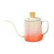 thumbnail image 3 of Reche de cisne de 350 ml sobre el café Hervidor de hervidor de acero inoxidable Versátil Mango ergonómico Apariencia Estética Café de goteo a mano Gradiente rojo, 3 of 8