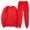 Red, variant on ZZwxWA Mens 2 Piece Outfits Casual Pullover Sweatshirt Tracksuit Joggers Sweatpants Sweatsuit Set Jogging Athletic Suits Online Shopping