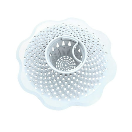 

5 PC Danco White Plastic Finger Lift Drain Cover 5 Dia. in. for Basin and Tubs