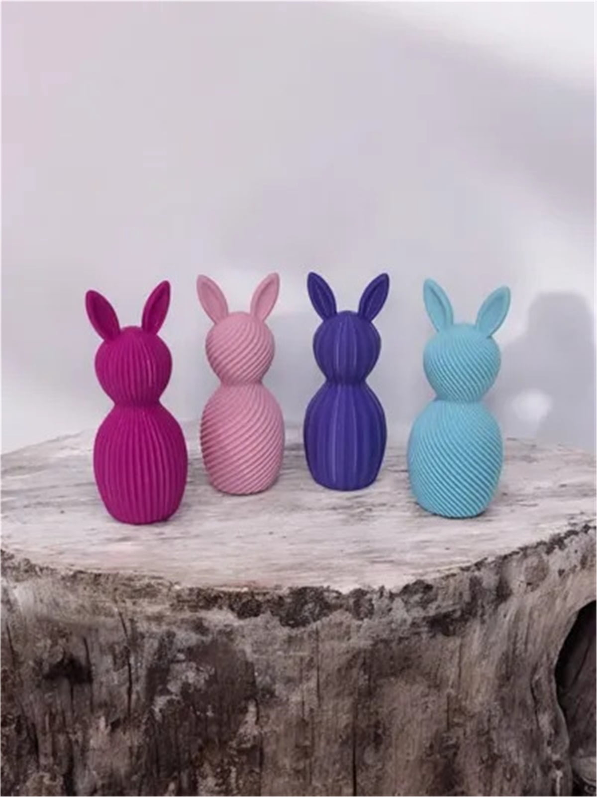 4PC 3D Printed Gifts for Each Easter Bunny Egg Buddy