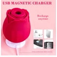 thumbnail image 5 of Rose Vibrators and Adult Sex Toys, Sucking Vibrator with 10 Sucking Modes Clit Stimulator Sex Toys for Women, 5 of 6