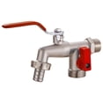 thumbnail image 1 of vortess Garden Faucet Connection Adapter Rust Resistant Two Out 4 Points Faucet for Lawn Style B, 1 of 9