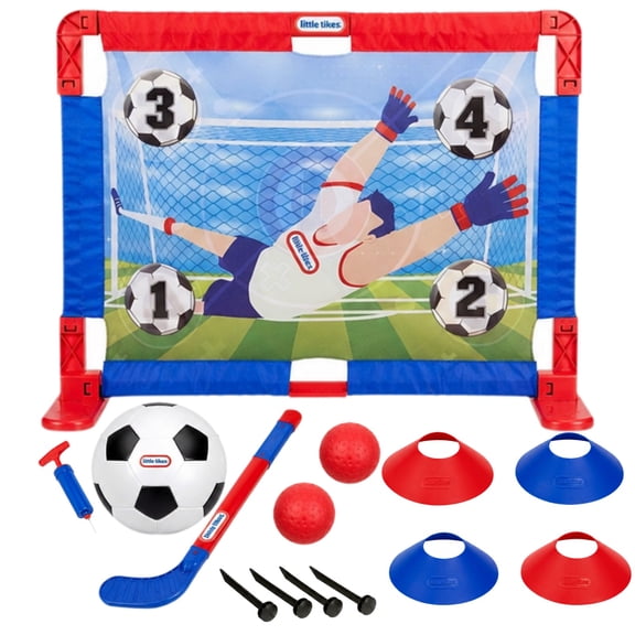 Little Tikes TotSports Soccer Trainer, 13 Accessories, Active Play Sports Toys, Boys, Girls Ages 3