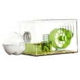 thumbnail image 4 of Vaveren Hamster Cage Breathable Exercise Playing House for Sugar Glider Rats Gerbils Green, 4 of 8