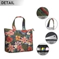 thumbnail image 4 of Romantic Rose Peony Travel Bag Vintage Floral Weekender Duffel, , Airplane Friendly, Multipurpose Tote, 4 of 5