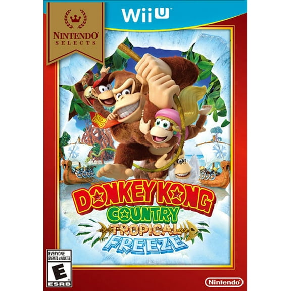 Pre-Owned Nintendo Selects: Donkey Kong Country: Tropical Freeze (Wii U) (Used - Good)
