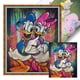 thumbnail image 1 of Hilo de bordar de algodón ecológico completo, estampado de 11CT, punto de cruz del Pato Donald, 40x50cm, 1 of 9