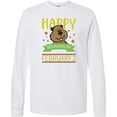 thumbnail image 3 of Inktastic Happy Groundhog Day February 2 Long Sleeve T-Shirt, 3 of 5