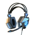 thumbnail image 1 of Écouteurs à Réduction de Bruit, Casque de Jeu Autour de l'Oreille avec Son Surround, Écouteurs Micro à Réduction de Bruit avec Lumières LED, 1 of 9
