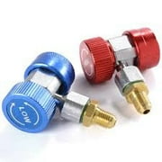 R134 Air Conditioning Manifold Quick Snap Coupler Adapter Fittings