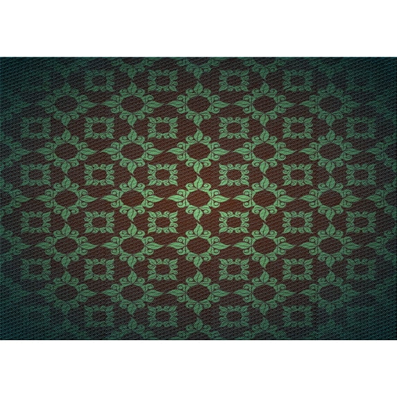 Ahgly Company Machine Washable Indoor Rectangle Transitional Midnight Gray Area Rugs, 5' x 7'