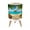 Color 3, variant on Small Trash Can with Lid Serene Beach Sunset Seagulls Gentle Waves Coastal Tropical 1.8 Gallon Dog Proof Trash Can Round Garbage Can Waste Bin Wastebasket for Bathroom Bedroom Living Room
